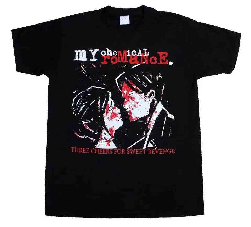 MY CHEMICAL ROMANCE THREE CHEERS FOR SWEET REVENGE SHORT - LONG SLEEVE T-SHIRT Fashion T Shirt Tops Wholesale Tee