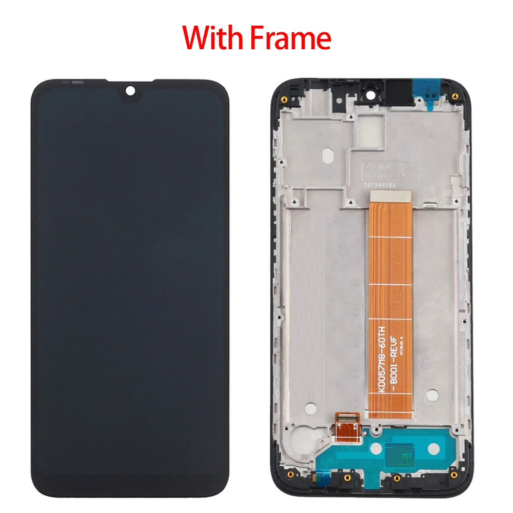 5,71 "Für NOKIA 2,2 LCD Touch Screen Digitizer Montage Ersatz Für Nokia N 2,2 TA-1179 TA-1183 TA-1188 TA-1191 LCD mit Rahmen