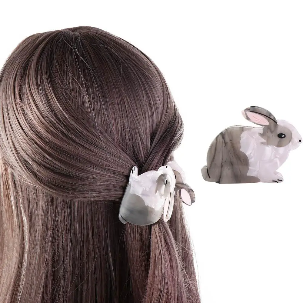 

Animal Headwear Ponytail Holder Shark Clip For Girl Korean Style Crab Clip Women Hair Clips Hair Accessories Rabbit Hair Claw