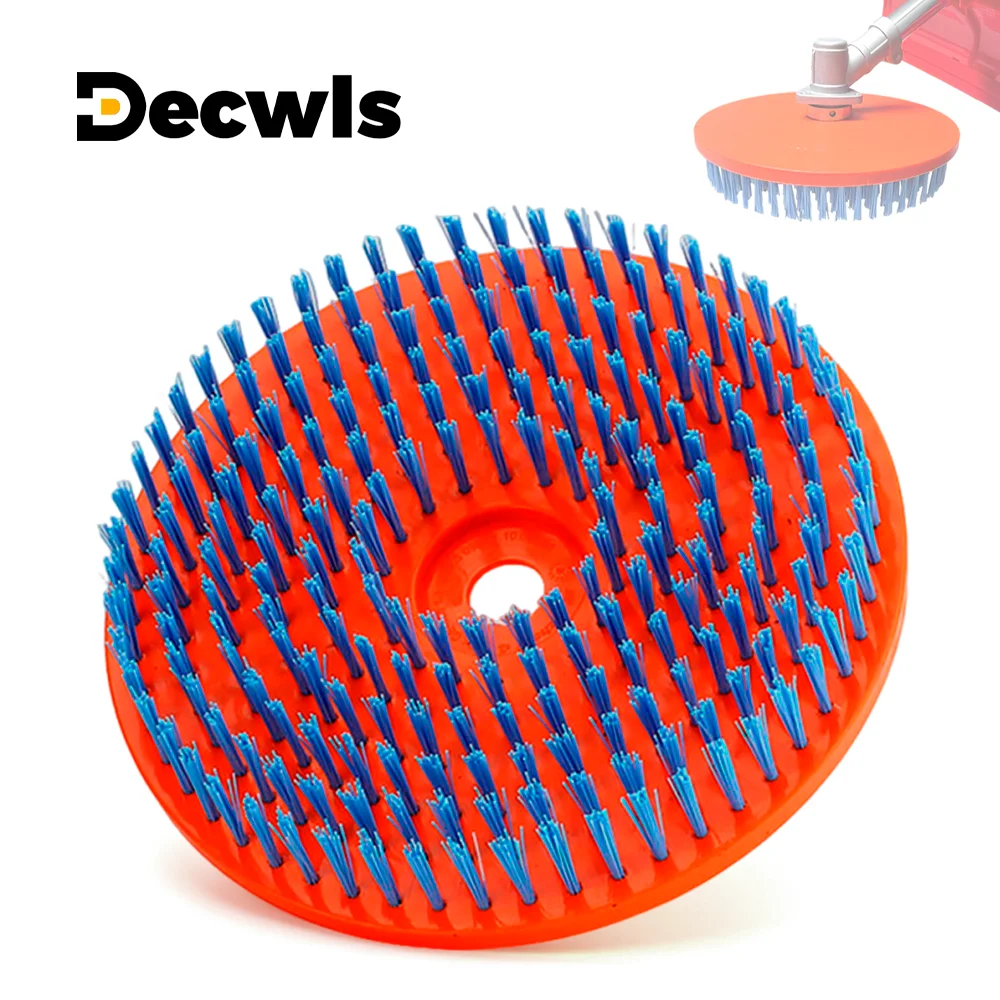 1PC Lawn Mower Cleaning Brush Heavy Duty Professional Grade Garden Tool Brush Tool Threaded Version Kitchens and Bathrooms Car