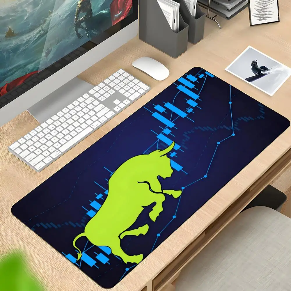 Market Bull Mouse Pad Rubber Mat Laptop Xxl Mousepad Notebook Gamer Computer Table Gaming Accessories