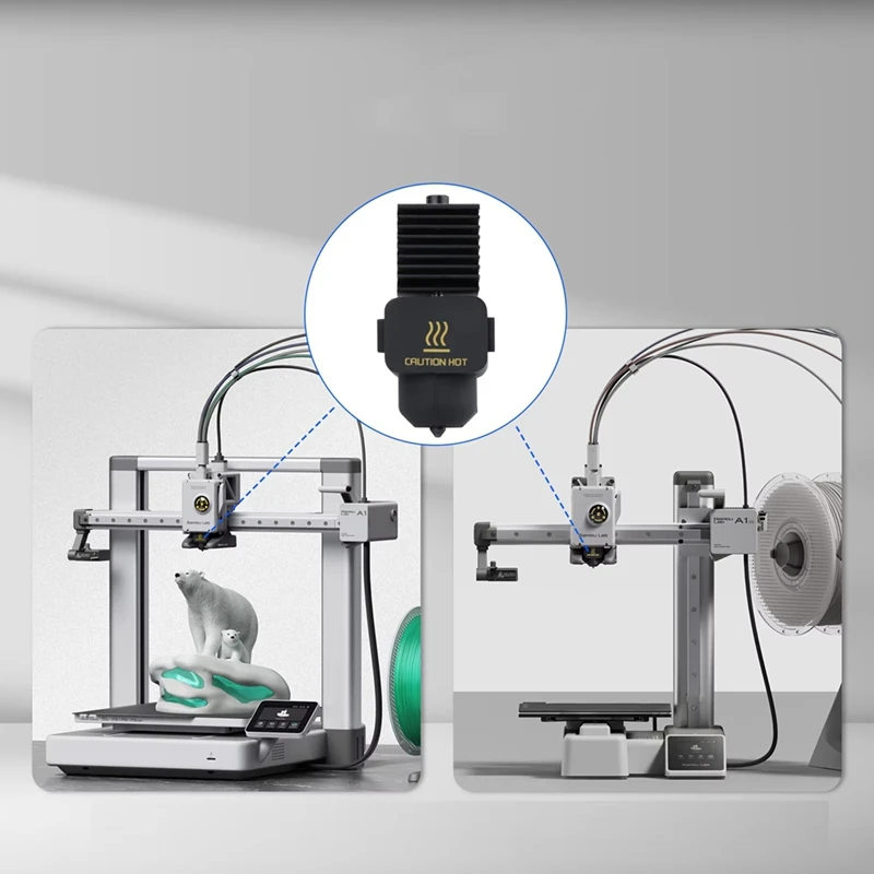 For Bambu Lab A1 Hotend Kit Replace Nozzle 0.8mmJAS