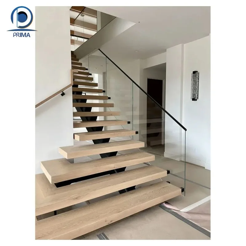 custom.PRIMA Industry Stairs Factory Price Staircase Straight High Quality Staircase House