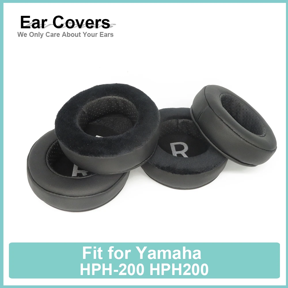 Earpads For Yamaha HPH-200 HPH200 Headphone Earcushions Protein Velour Pads Memory Foam Ear Pads