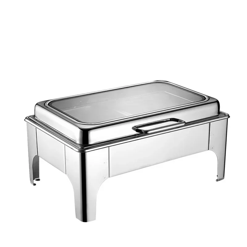 Professional Stainless Steel Hotel Chafing Dish Catering Equipment Buffet Chafer Set Food Warmer