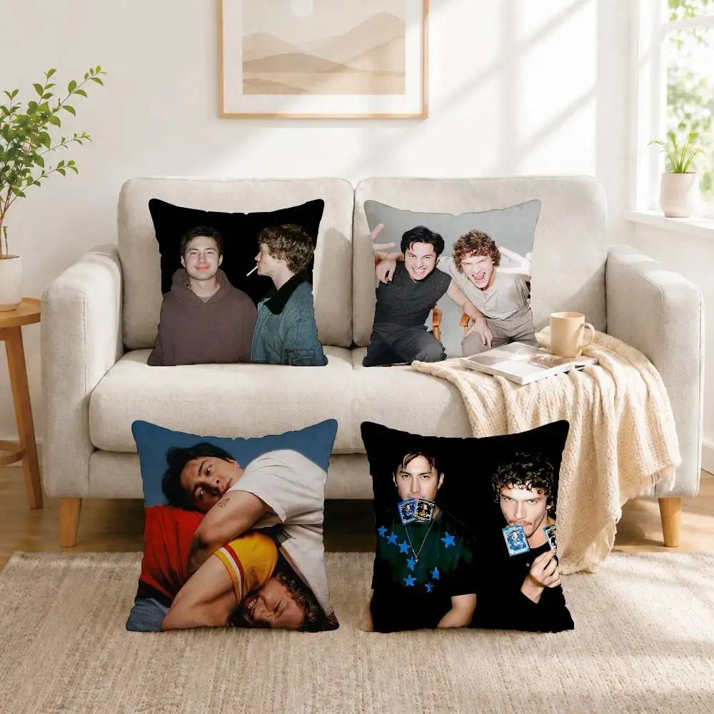 

Popular TV H-Heated R-Rivalry Pillow Case Square Double-Sided Sofa Cushion Cover Bedroom Bedside Pillow Gift