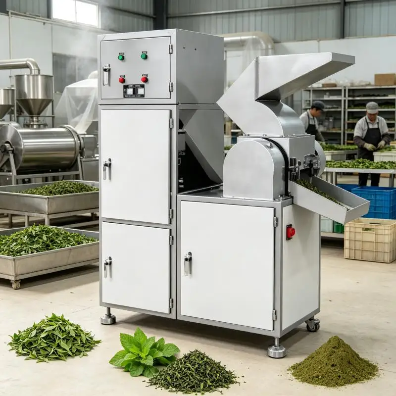 Commercial Leaves Grain Spice Business Pulverizer Cassava Grinding Electric Vegetable Grinder Machine Crusher for Small