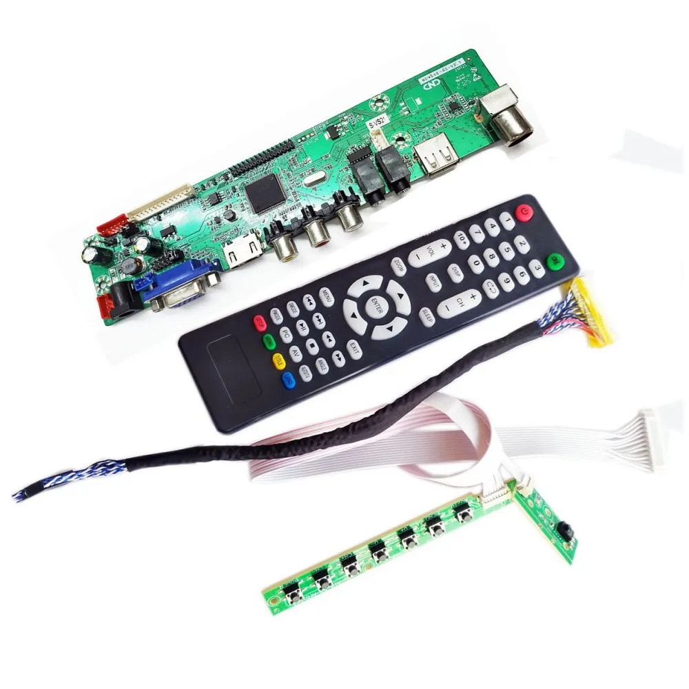 Universal Lcd tv Motorista Motherboard tv Reparação Acessórios Drive- Hdv56u-as Hdvx9-as Hdv56r-al V2.2