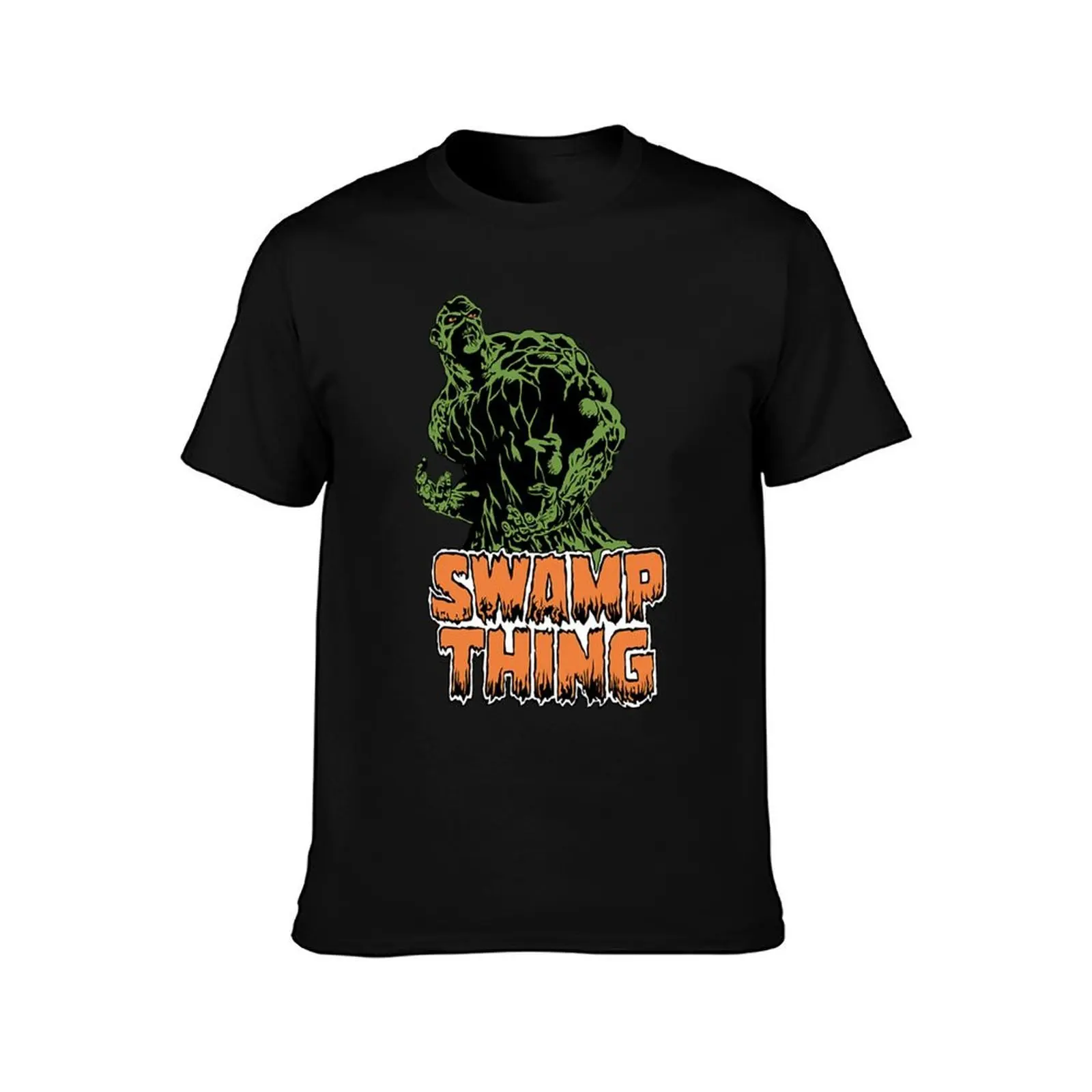 Secret Swamp Thing Gifts Movie Fan T-Shirt Summer Casual Cotton Tee Oversized Streetwear Tops Vintage Graphic Print
