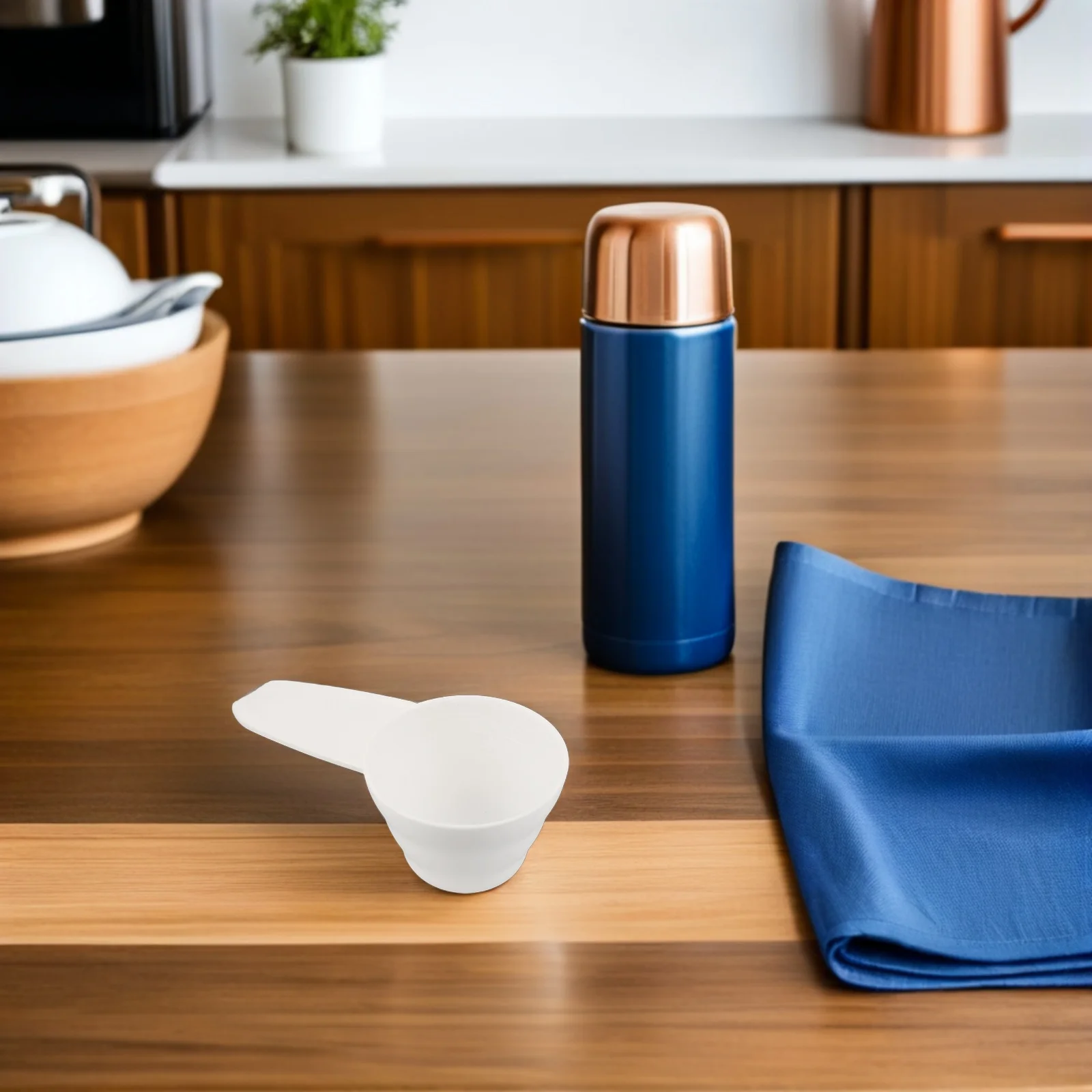 

Набор из 5 пластиковых мерных ложек для кофе, точные кухонные мерные ложки для выпечки, для муки, специй, сухих ингредиентов, протеина