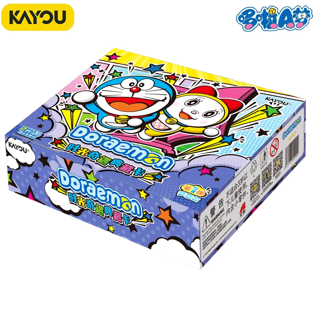 Genuine Kayou Daily Comedy Animation Doraemon Collection Card High Quality Fashion Peripheral Unique Design Characters Toys Card