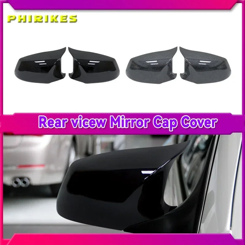 Rearview Mirror Cap Wing Side Mirror Covers Car Accessories Fit For BMW 5 Series F10 F11 F18 Pre-LCI 2010 - 2013 M Performance