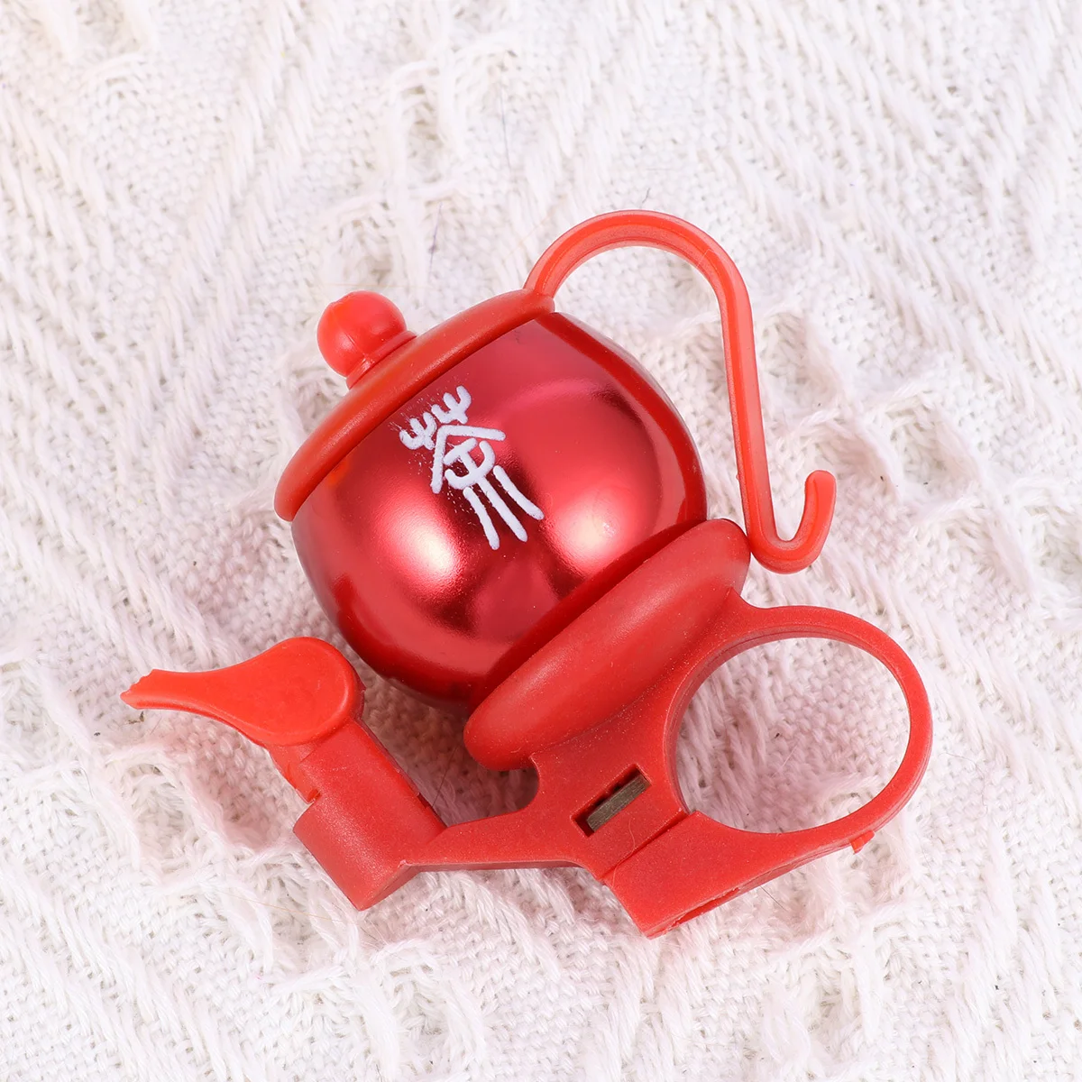 

Mini Teapot For Bicycle Cycling Equipment Lightweight Loud Safety Horn Cycling Equipment Mountain Bike Accessories Red