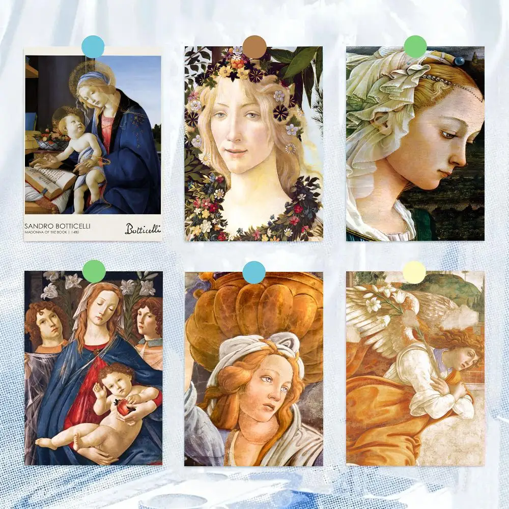 Artist Renaissance S-Sandro Botticelli Poster HD Wall Decor for Bedroom Living Room Dorm Bar Cafe Office Gift