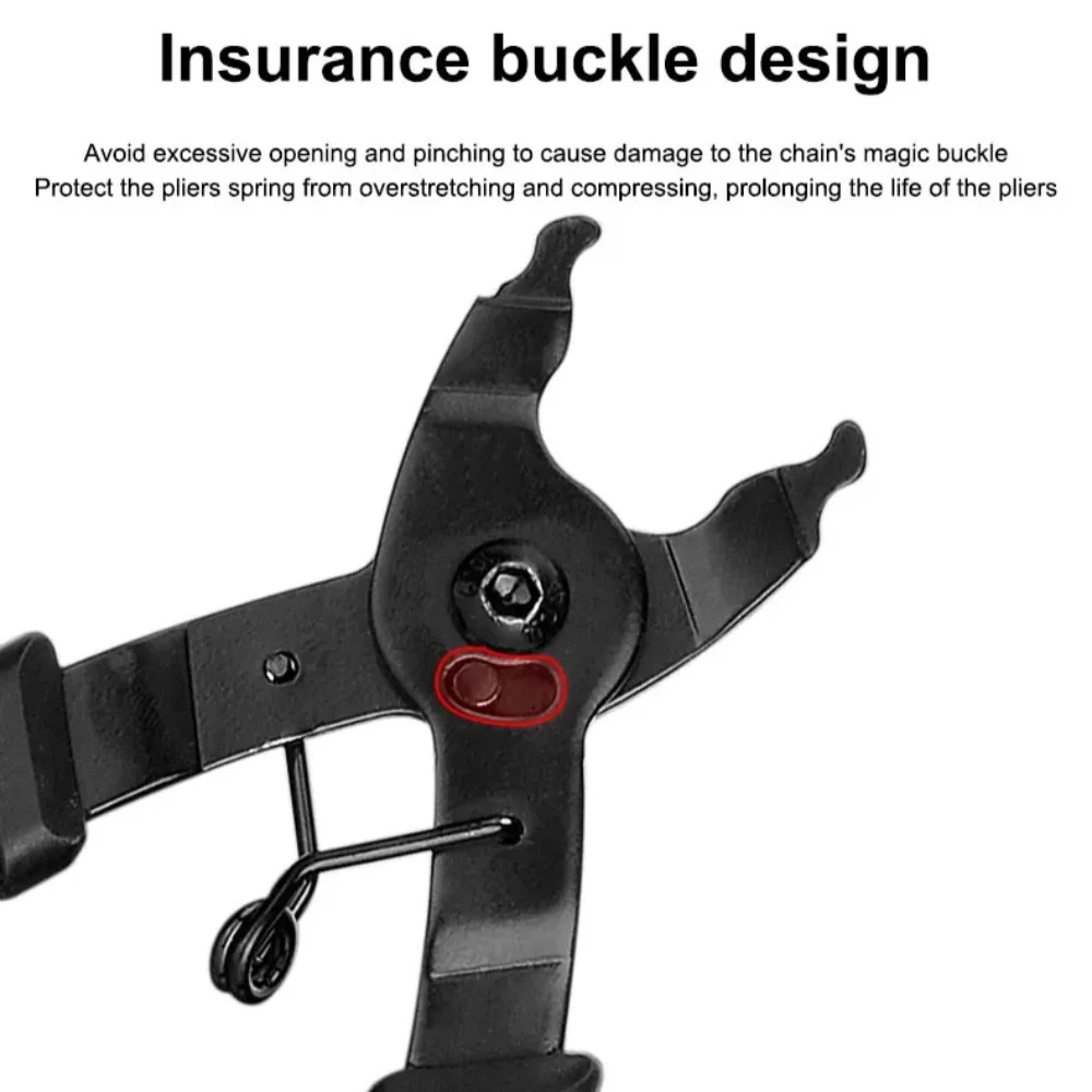 2pcs Bicycle Chain Disassembly Tool Quick Release Multi Link Plier Buckle Cycling Chain Cutting Pliers Dual-purpose Tool