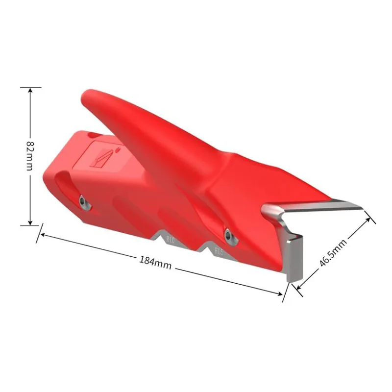 Manual Woodworking Edge Trimmer Chamfering Profiling Scraper for Straight Curved Round Edges Wood Hand Carving Processing Tool