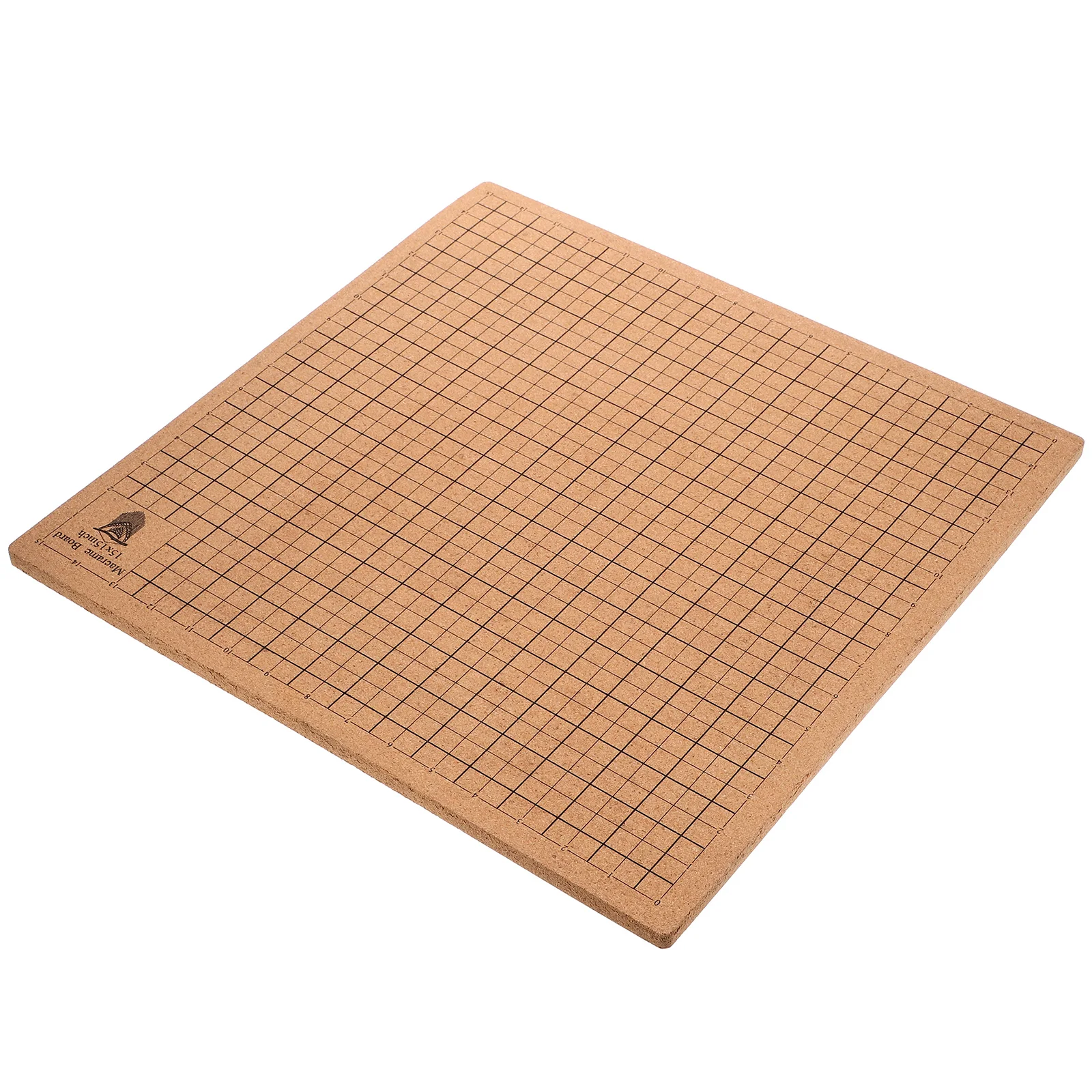 

12x16 Inch DIY Macrame Cork Braiding Crafts Grid Wood Board Jewelry Making Tool Braided Rope Fixing Pad 30.6x40.7cm Sturdy Cord