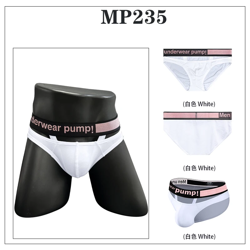 Mens Sexy Underwear Modal Man Sexy Gay Bikini Briefs Jockstrap Sissy Panties Underpants for Men