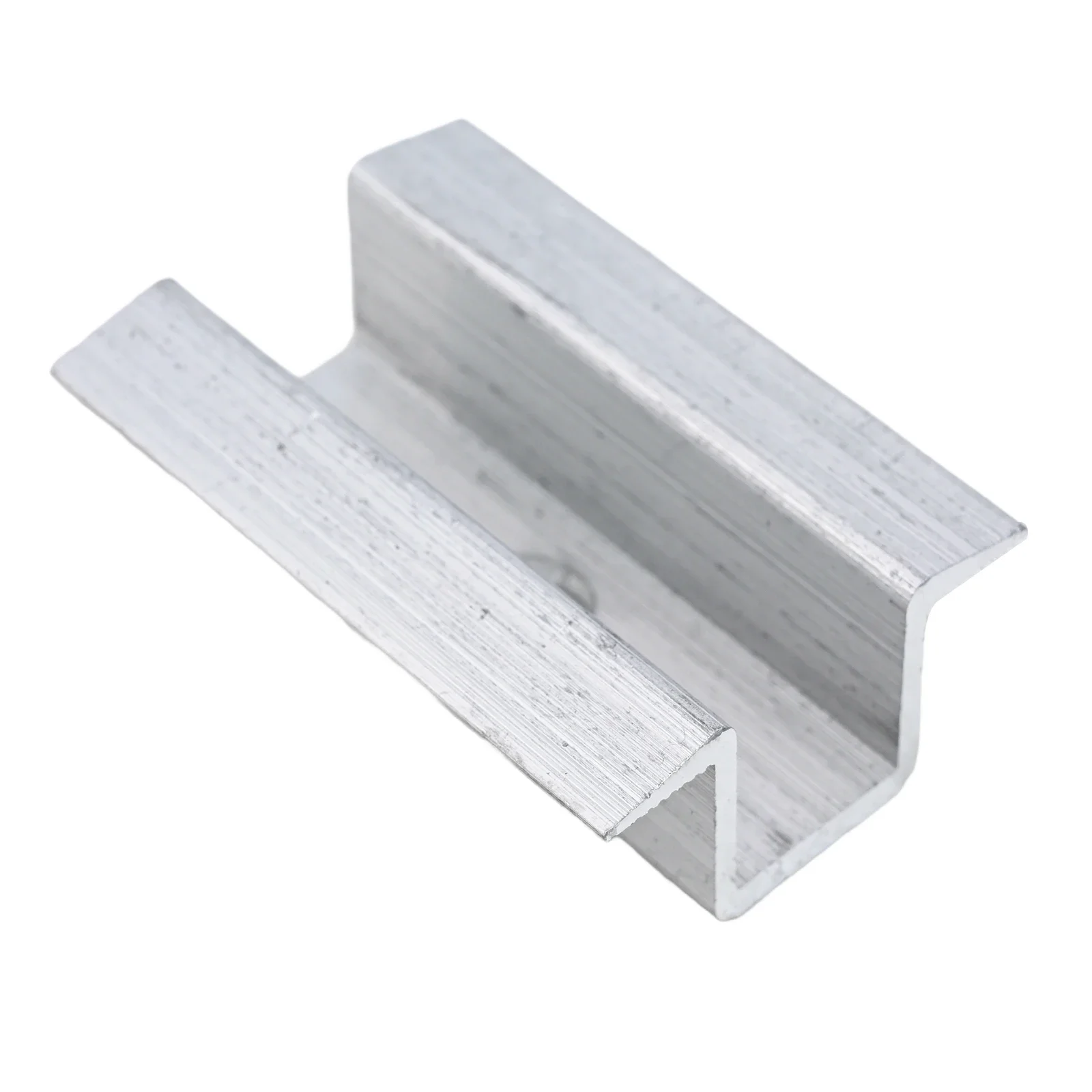 4/10Pcs Solar Panel Middle Clamp PV Photovoltaic Bracket For 25-50mm Frame Aluminum Profile Modules Fixing Bracket 60mm