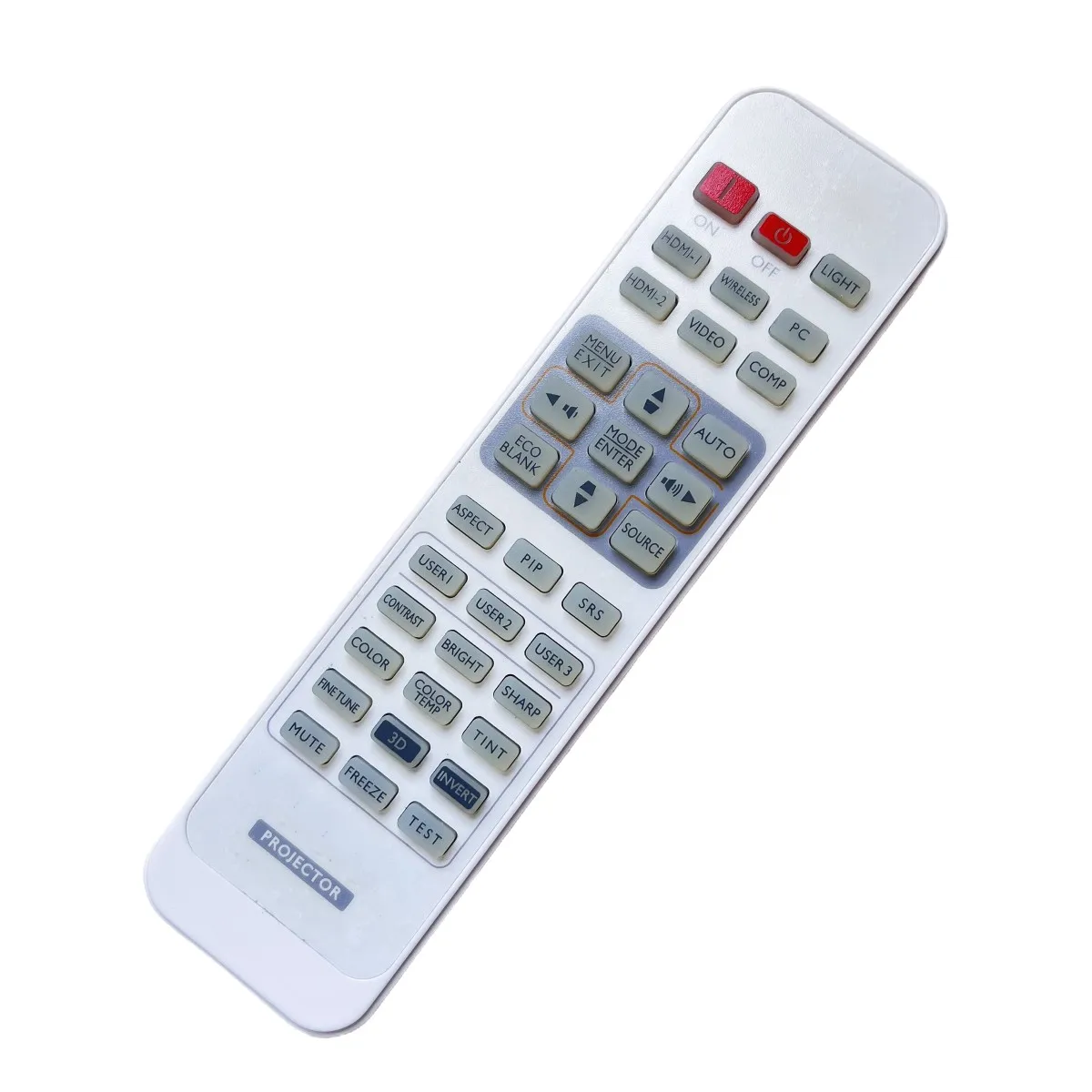 Replacement Remote Control for BenQ Projector MW860USTi MX717 MX720 MX750 MX763, MX764, MX766, MX819ST, MX822ST, MX852UST+