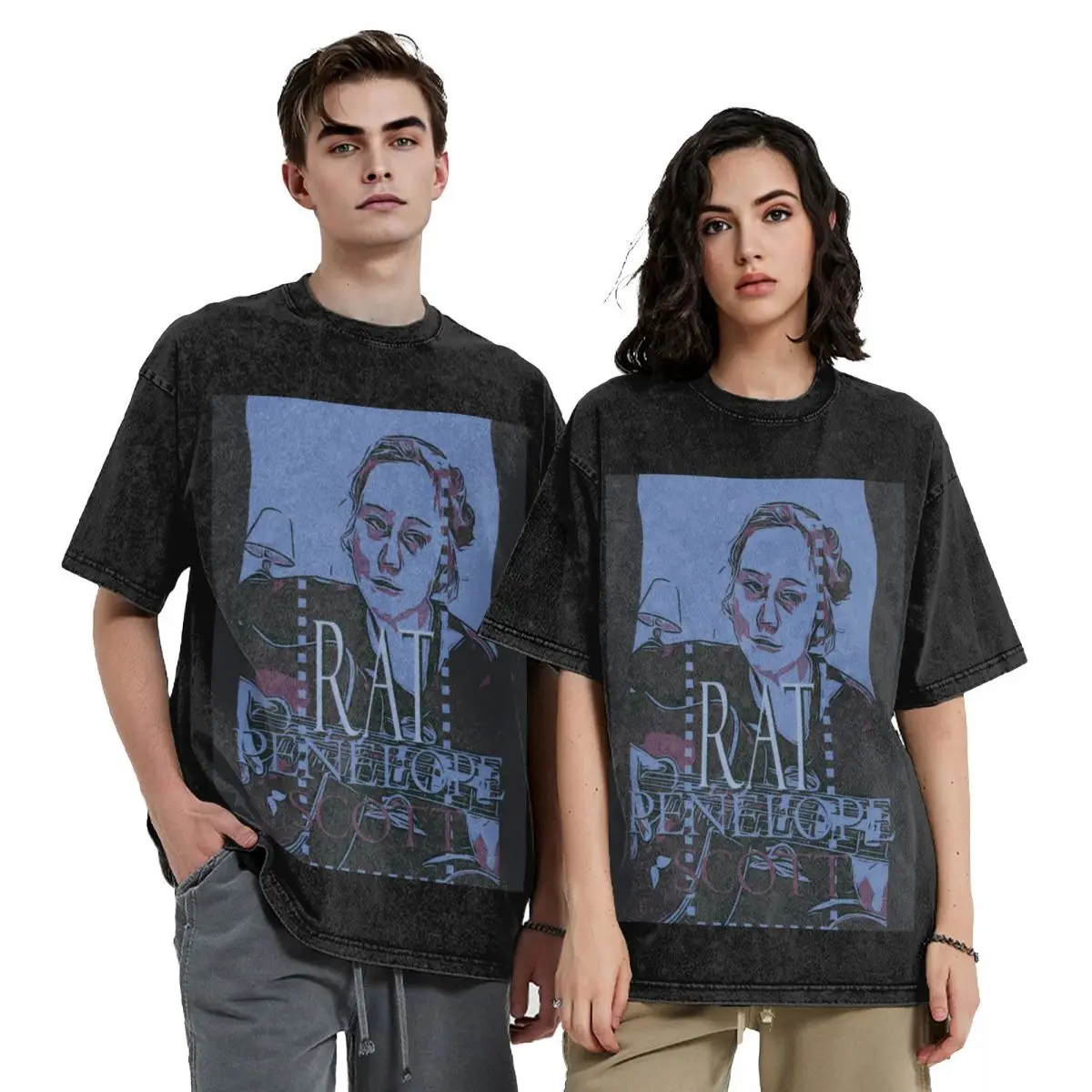 

For the Future Black Penelope T-Shirt basketball graphic tees custom t shirt Funny t-shirt luxury designer Men's cotton t-shirt