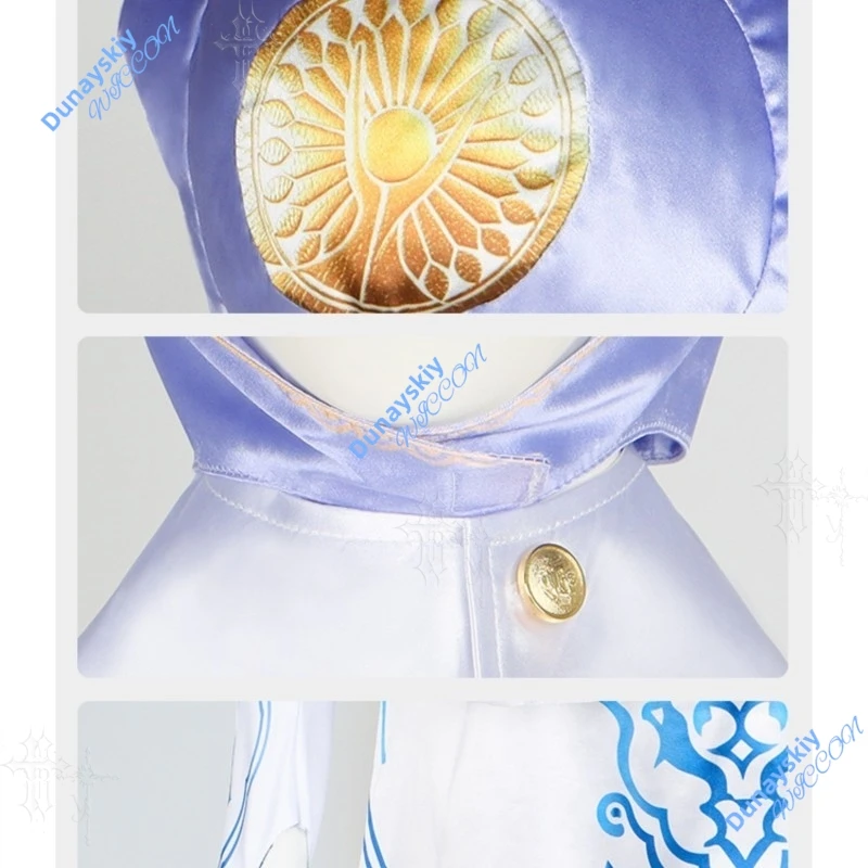 Golden Sun Emblem Ingrid Cosplay Set Short Skirt Crop Top Mary Janes Street Fighting Costume Plus SizeWomen Halloween Party Wear view 6
