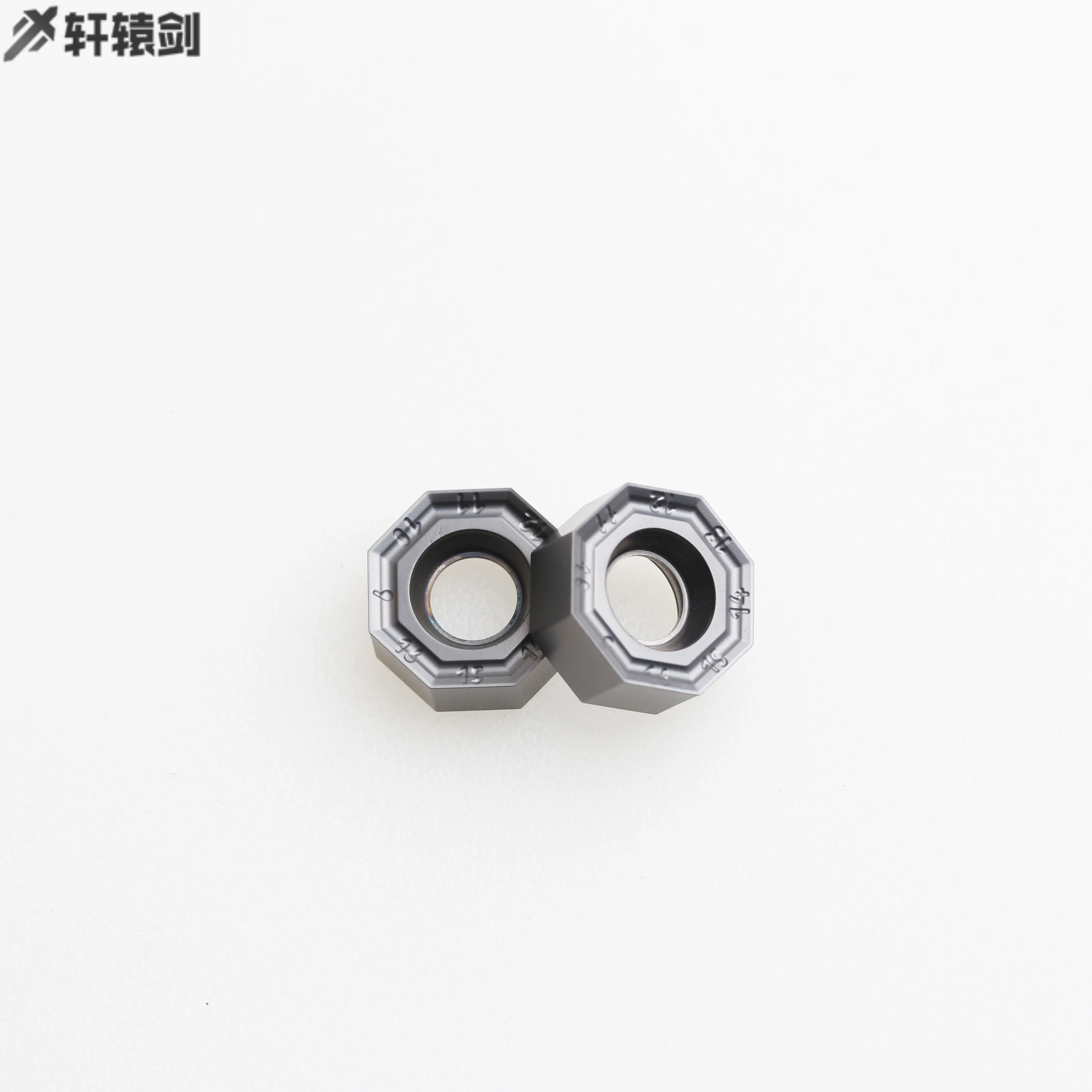 Herramientas de torneado y fresado CNC, insertos de carburo para acero inoxidable, ONMU050505 XM9030, 10 piezas