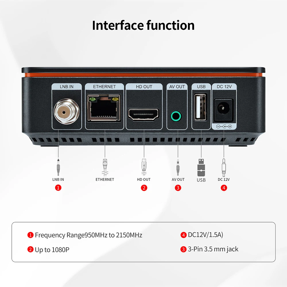 GTMEDIA Mars 위성 리시버 지지대 DVB-S S2 S2X VCM ACM 멀티 스트림 T2-MI HEVC 내장 2.4G 와이파이 V9 프라임 마스