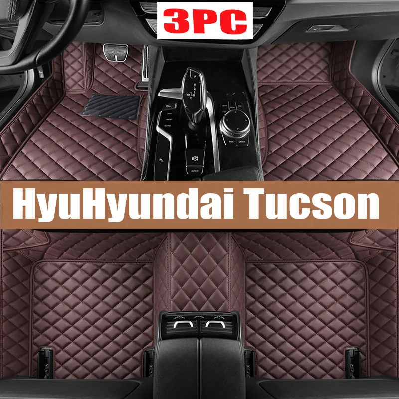 

Car Floor Mats For Hyundai Tucson 2015 2016 2017 2018 Custom Auto Foot Pads Automobile Carpet Cover accessories