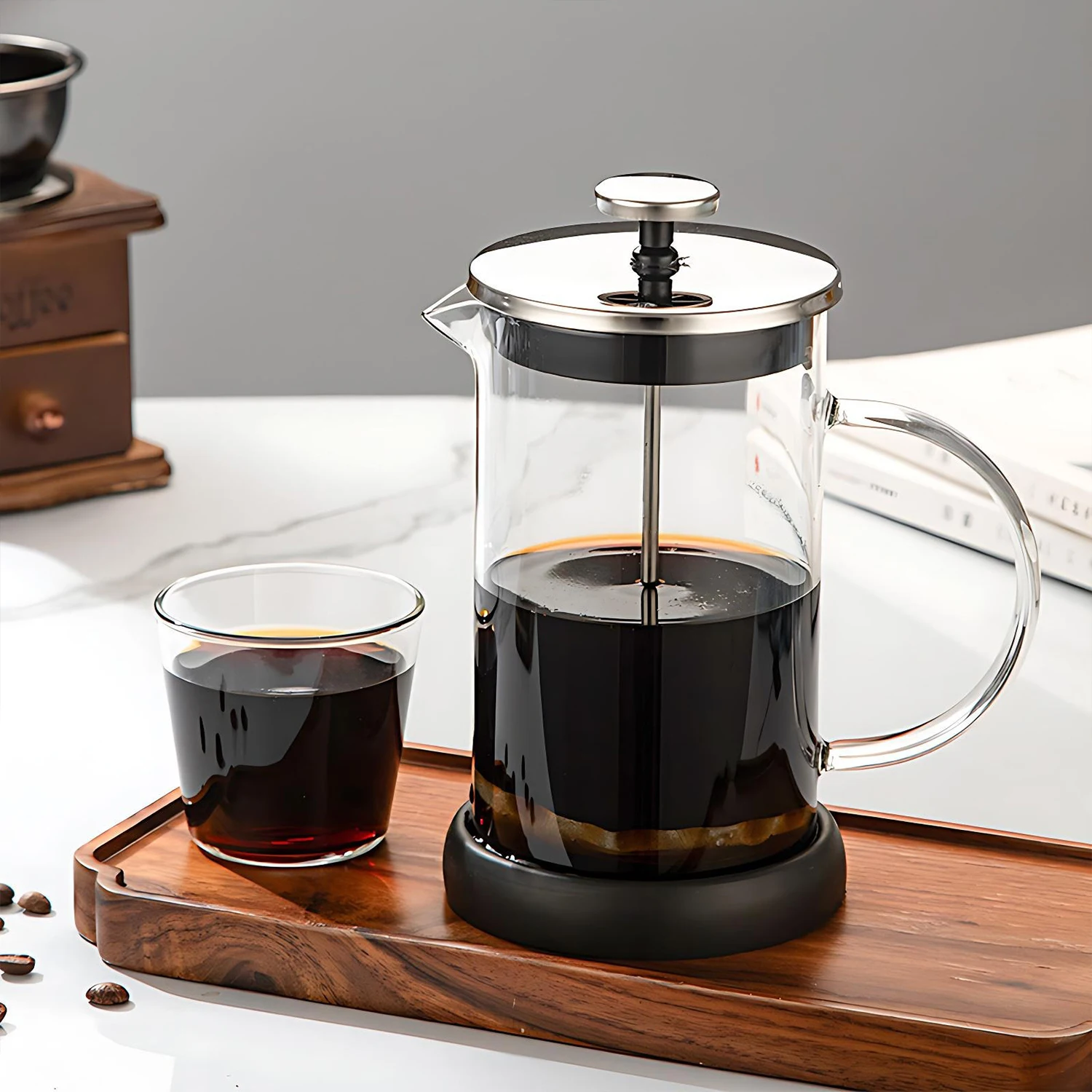 : Französisch Presse Topf