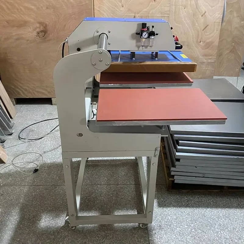【Fashionable】Double Station Heat Press 40*50 Cm T-shirt Transfer Printing Pneumatic Heat Press Machine