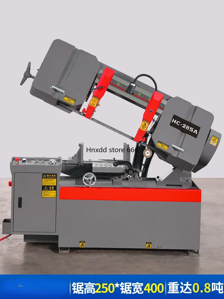 Metal cutting band saw semi-automatic hydraulic sawing machine