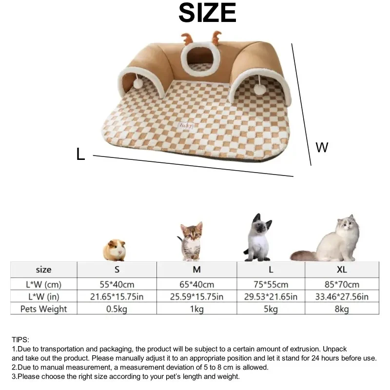 Thumbnail 2 - #29 New Enclosed Cat Cave Beds Arrivals