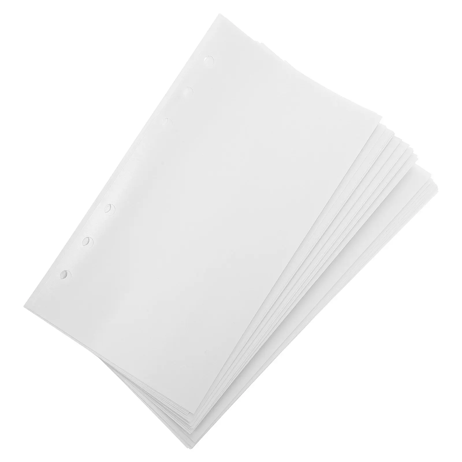 40Sheet Sticker Release Paper A6 Double-Sided Binder Insert Pages 6 Ring Looseleaf Notebook Reusable Scrapbooking Supplies