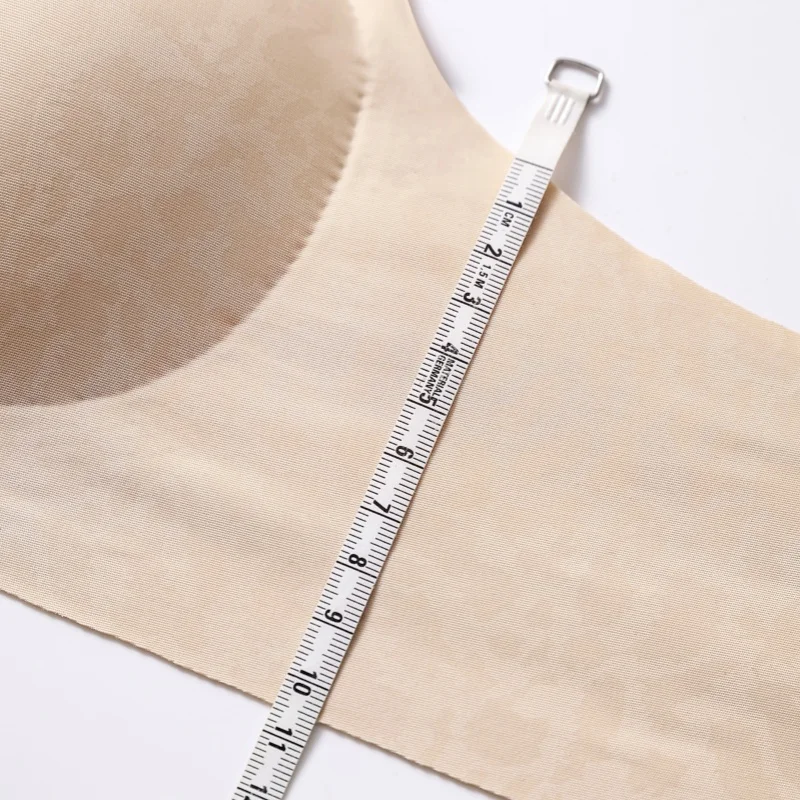 Nahtlose No-Show-BHs für Damen, drahtloser V-Ausschnitt, Bralette mit Leopardenmuster, herausnehmbare Polster, Sportunterwäsche, sexy Dessous, S-5XL – Detail 13
