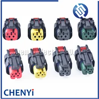 Auto impermeable de 2 pines 776522 -1/2/3/4 776427 -1 Conector de válvula solenoide de árbol de levas con enchufe de sensor para excavadora CAT Carter