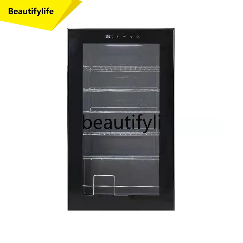

A61 Red Wine Cabinet Constant Temperature Commercial Wine Tea Cabinet Small Red Wine Refrigerated Cabinet
