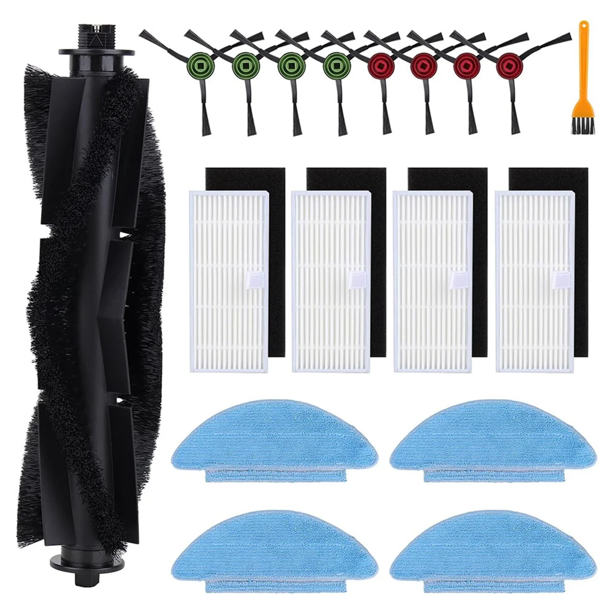 Запасные части для фильтра подметальной машины, комплект аксессуаров для запасных частей для робота-пылесоса L9000