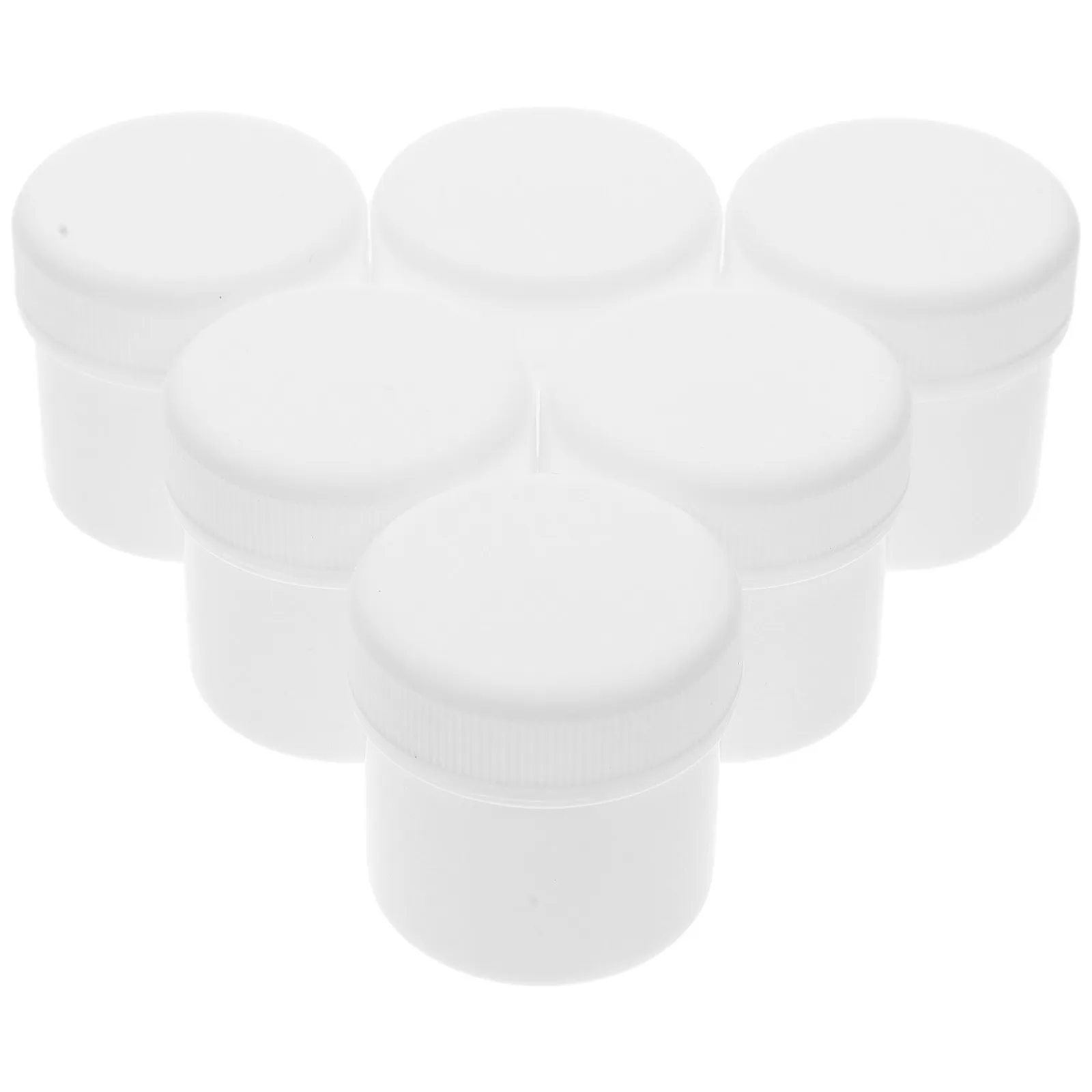 

6Pcs 30Ml Reusable Paint Storage Containers Solid Plastic Bucket Lid for Use Spill Proof Pigment