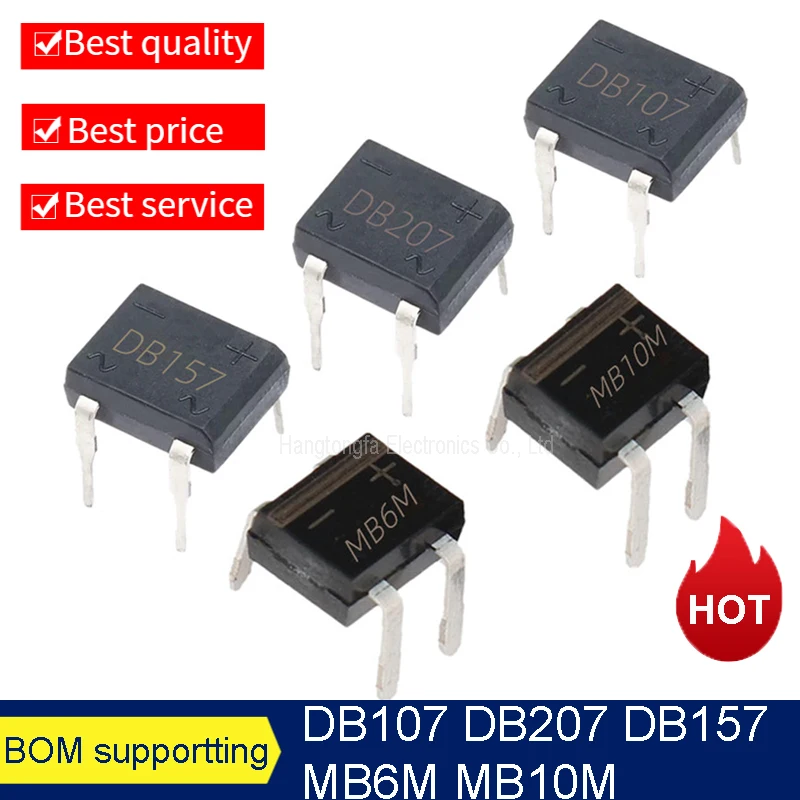 100Pcs/Lot Rectifie…