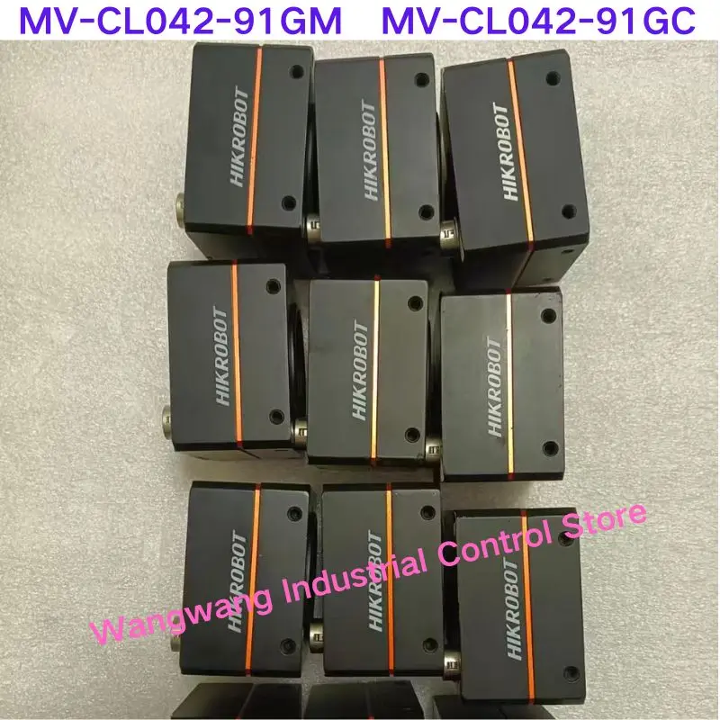Second-hand test OK , Robot line scanning camera MV-CL042-91GM, MV-CL042-91GC