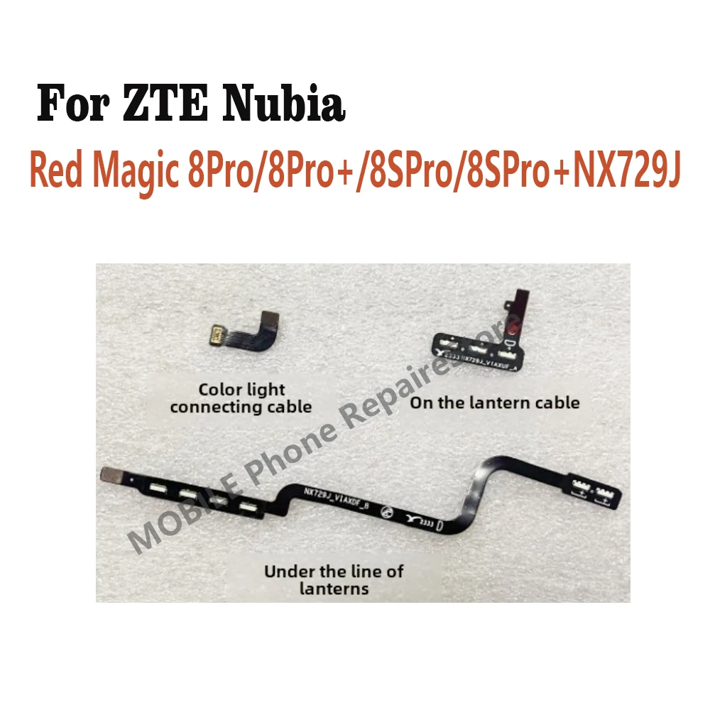 

Для ZTE Nubia Red Magic 8 Pro кабель питания для Nubia Red Magic 8s Pro Lights соединительный кабель разъем