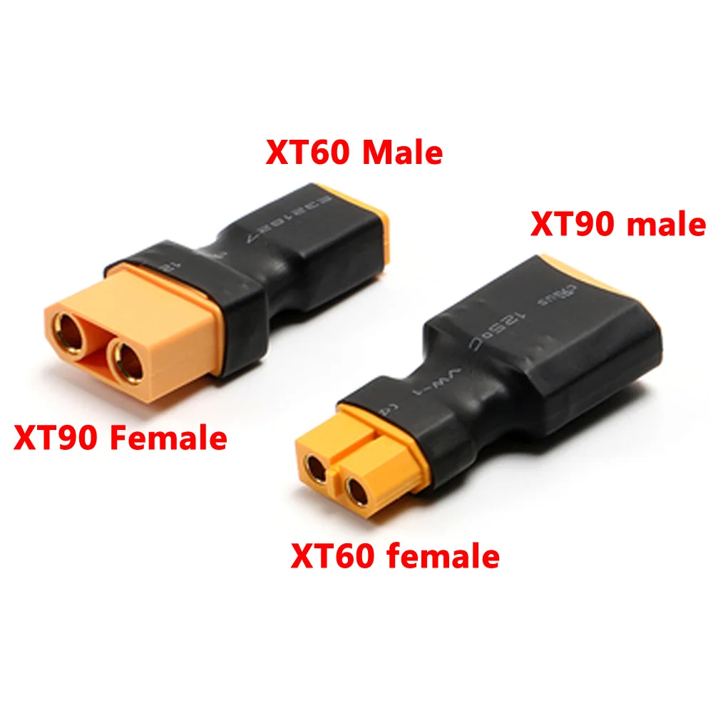 XT90 Plug Male / Female To XT60 Female / Male Connector Conversion Adapter No Wire for RC Airplane Quadcopter Parts