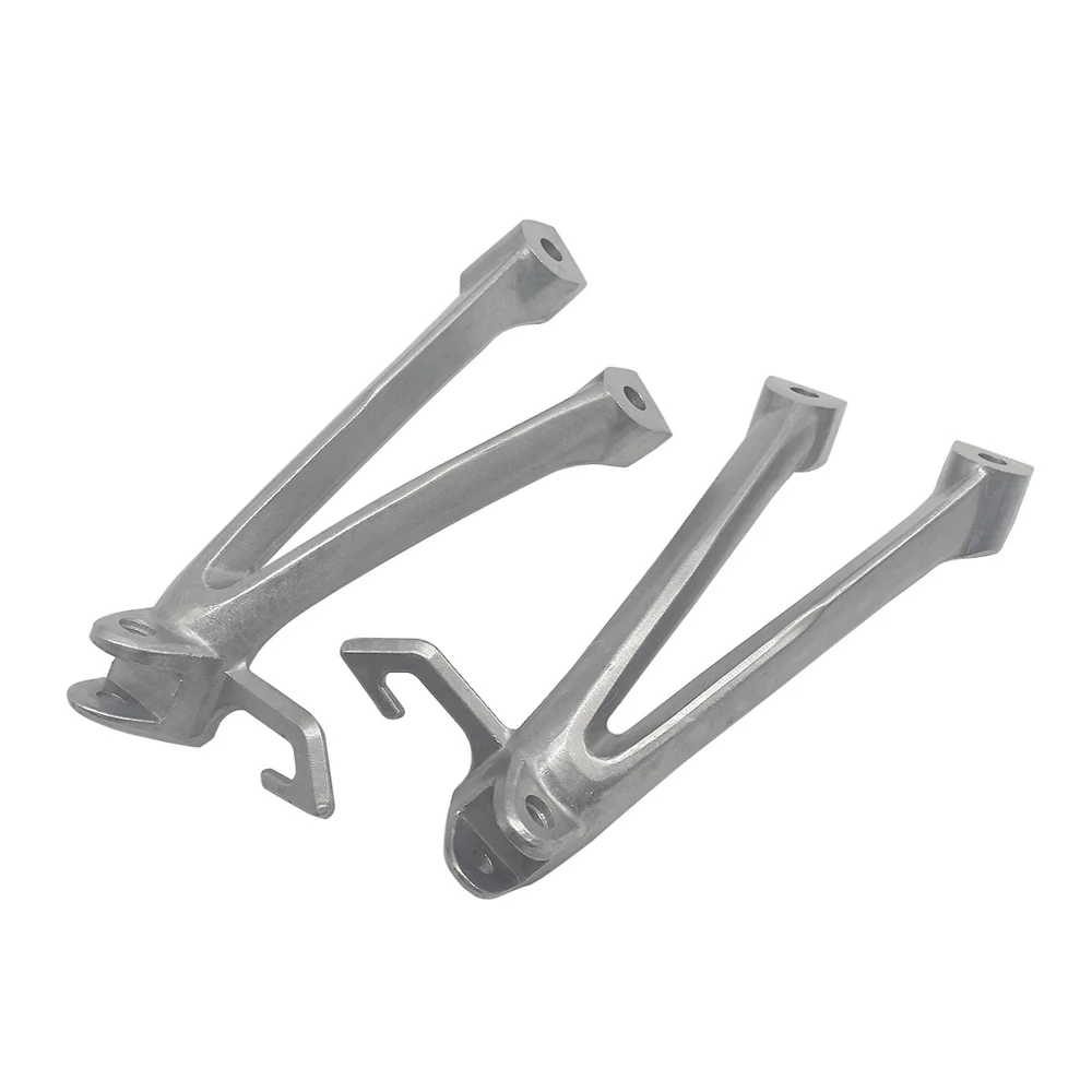 Motorcycle Footrest Set Rear Foot Pegs Bracket Mount For Suzuki GSXR600 GSXR750 2006 2007 GSXR 600 750 K6 K7