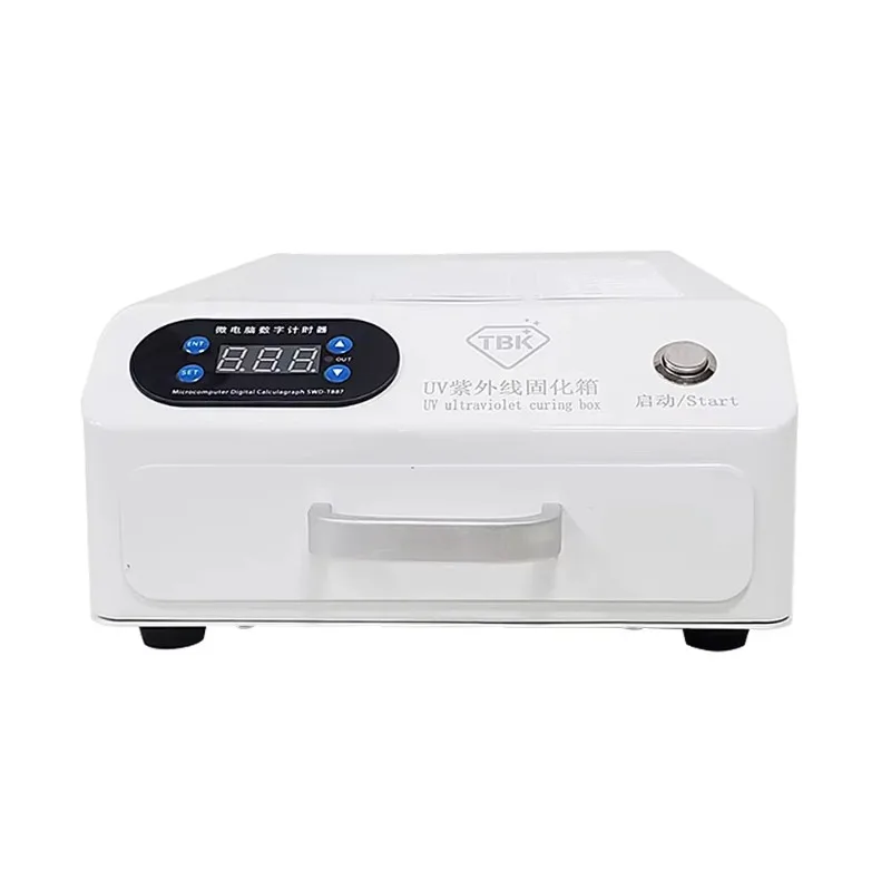 New Design 605 Mini Curing Box Oven with 48 Pcs Lights 100W 110V 220V for Mobile LCD Repair Common Use Compact Oven