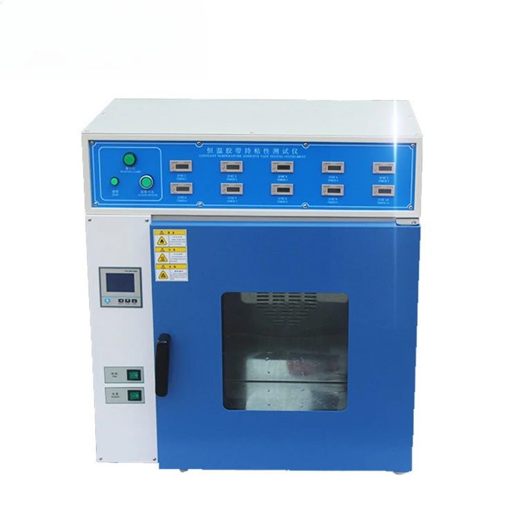 Thermostatic tape retention test machine oven type durability test new product