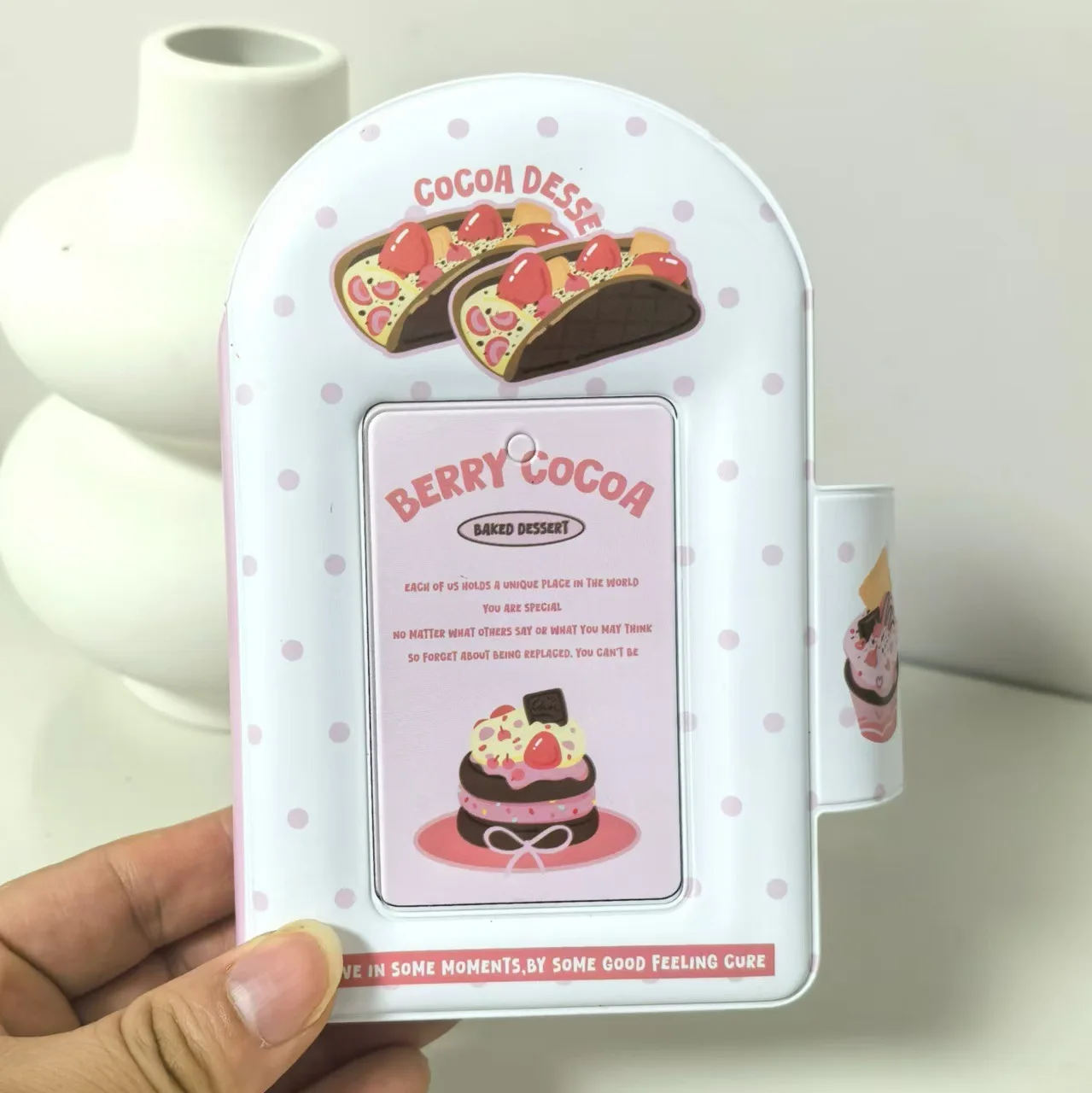 Berry Qiaoqiao Series Holder Bag 3-Inch Small Storage A5 Card Book