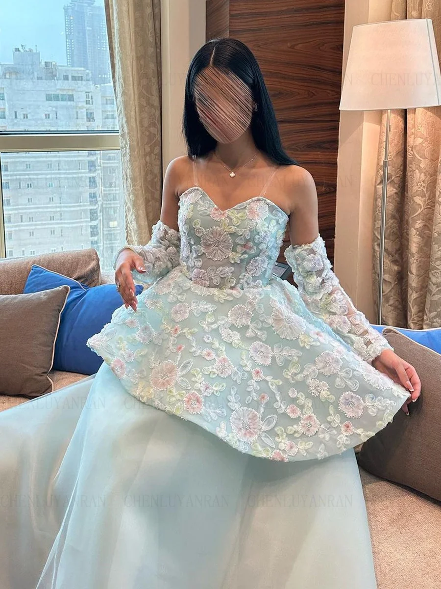 Fashion Long Formal Occasion Dresses 2023 Sweetheart Tiered A-line Ball Gowns Beautiful Lace Evening Party Gowns فساتين الحفلات