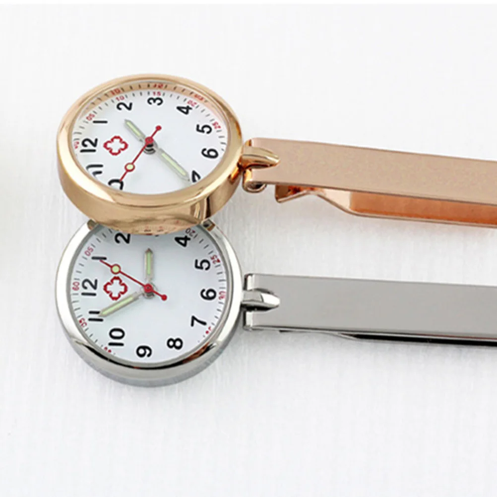 

Nurse Pocket Watch Rose Gold Small Lightweight Hanging Light Accurate Time Keeper Doctor Fashion Creative