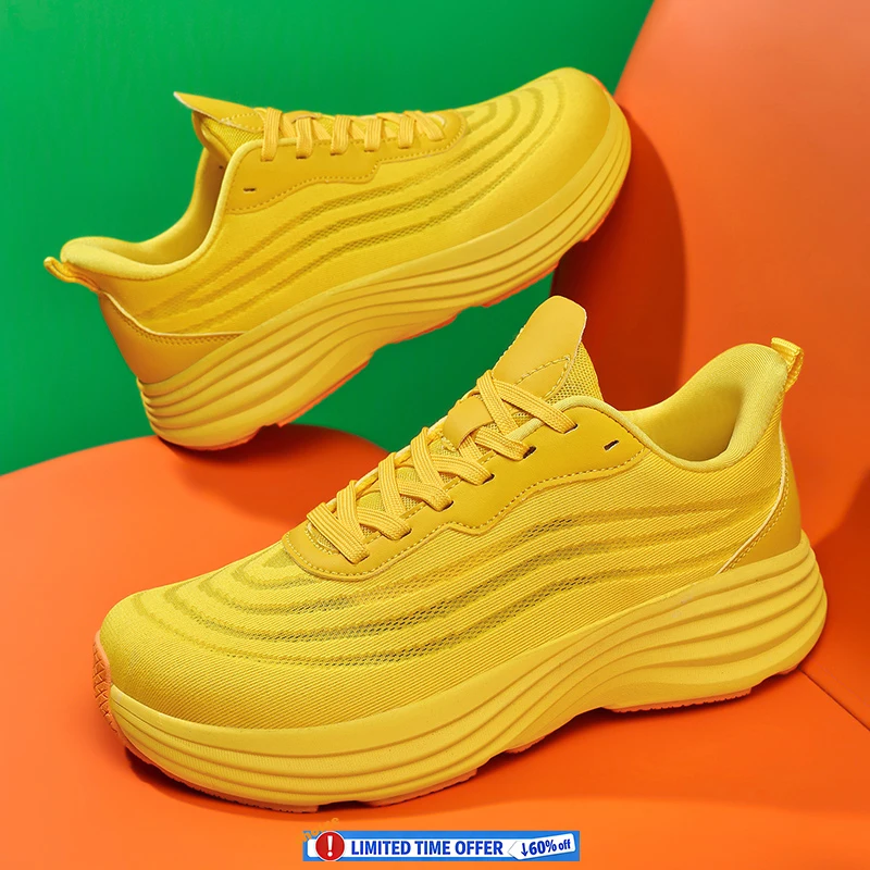 Men Casual Running Shoes Breathable Jogging Shoes Lightweight Gym Shoes Outdoor Sneakers Male Air Cushion Marathon Sports Shoes